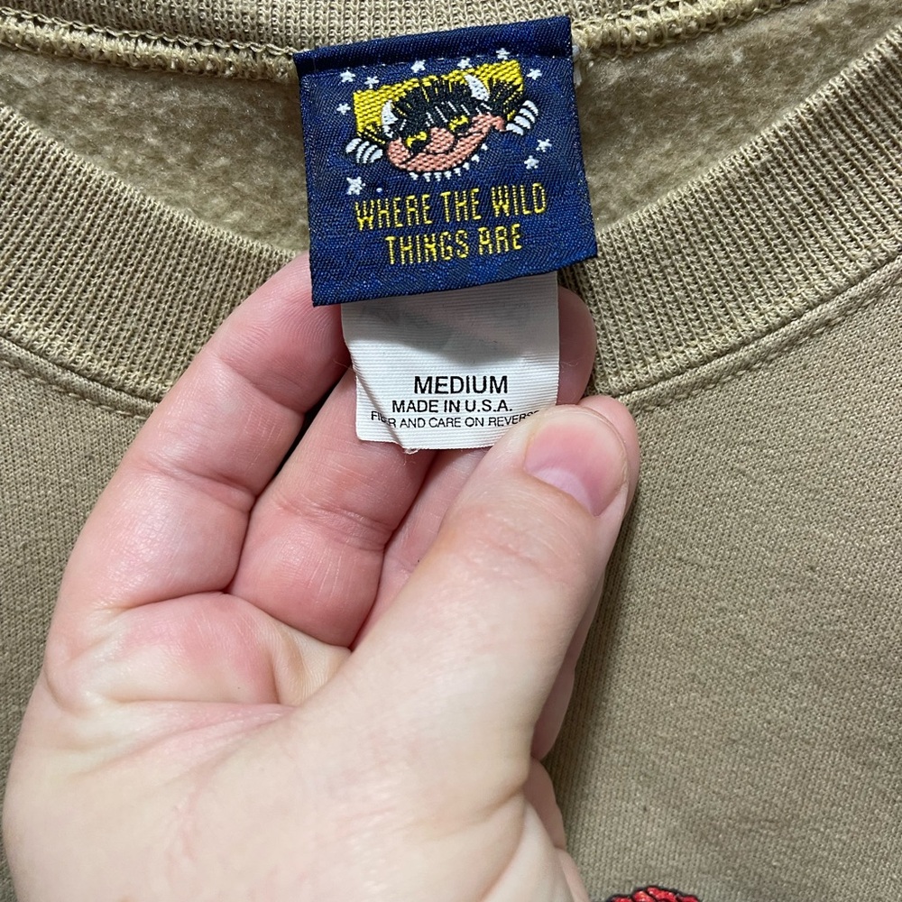 Where the Wild Things Are Tan Sweatshirt - Picture 2 of 3